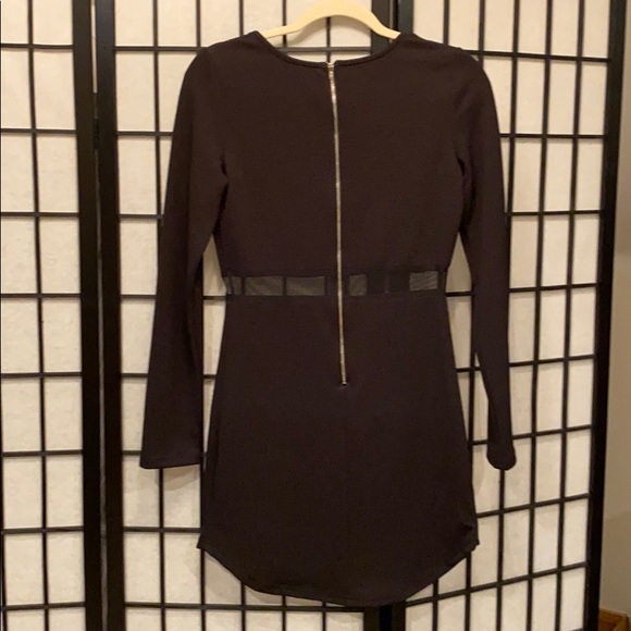 Shein Long Sleeve Black Dress - Picture 2 of 2